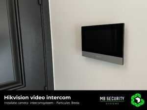hikvision intercom binnenpost breda